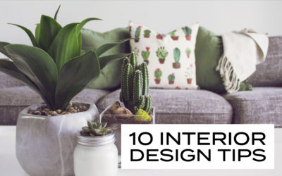 10 Interior Design Tips For Your New Home